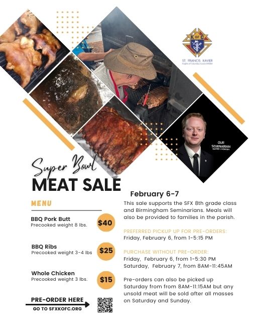 Super Bowl Meat Sale