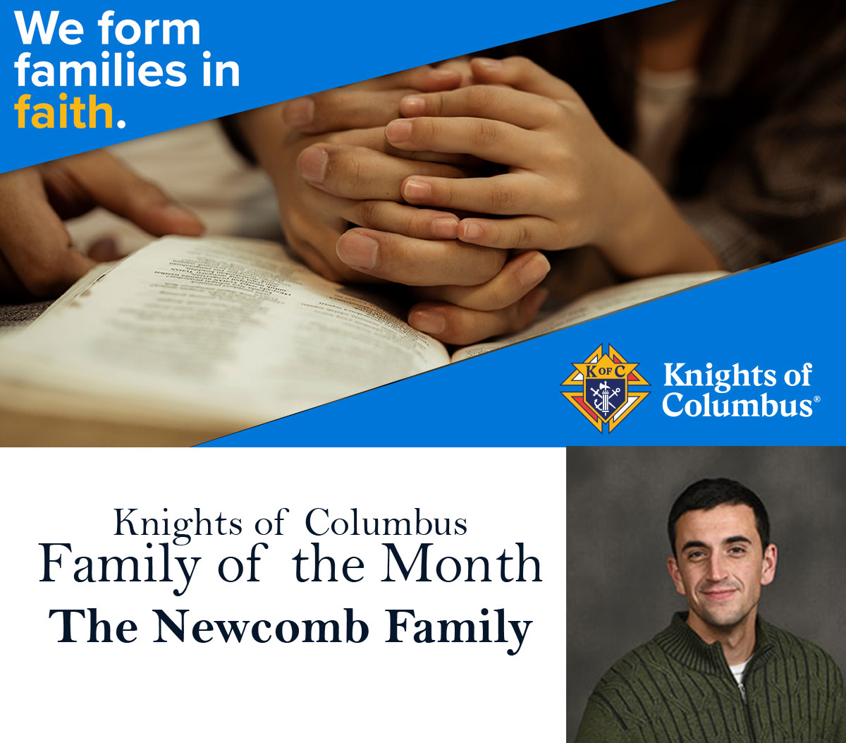 Newcomb Family of the Month June 2026