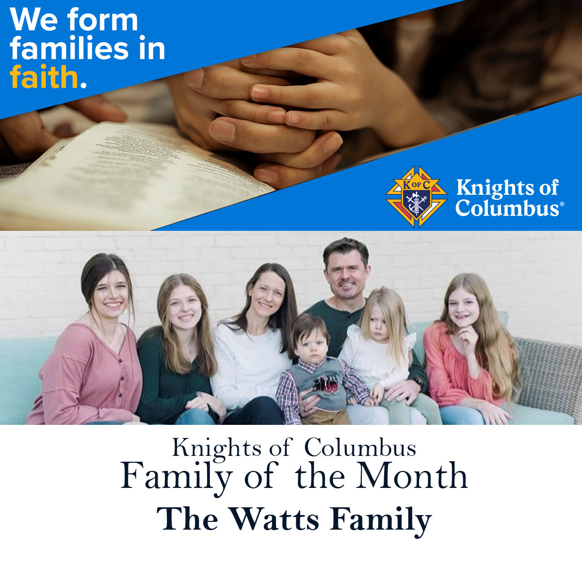 September 2026 Family of the Month